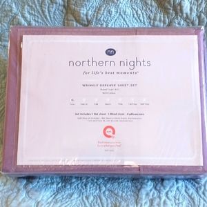 Northern Nights Twin Sheet Set.